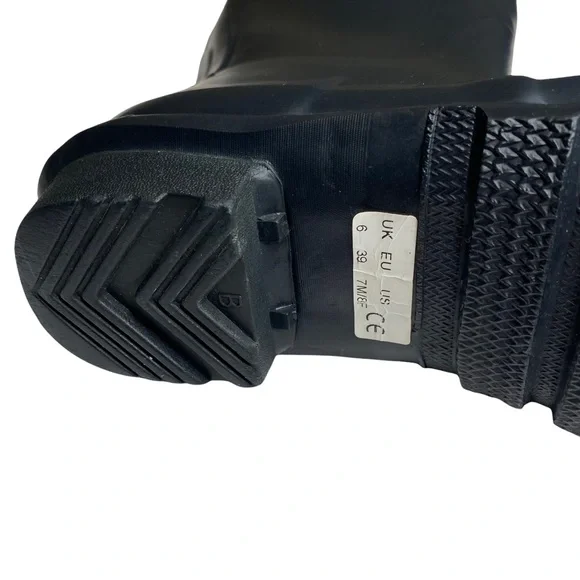 Hunter ♕ Original Iconic Tall Matte Wellington Wellies Boots ♕ Navy 8US / EU 39 - Picture 14 of 16